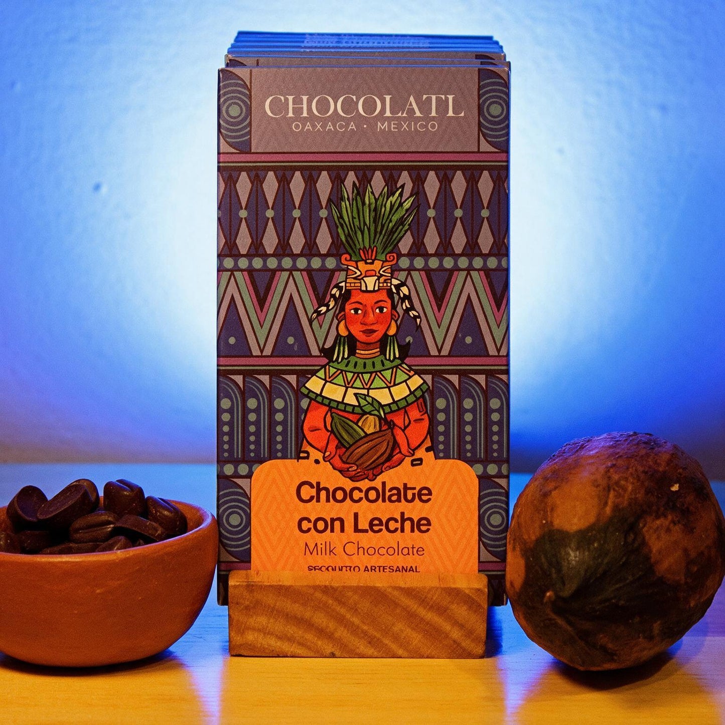 Chocolate con Leche Tradicional en Barra 70g | Oaxaca