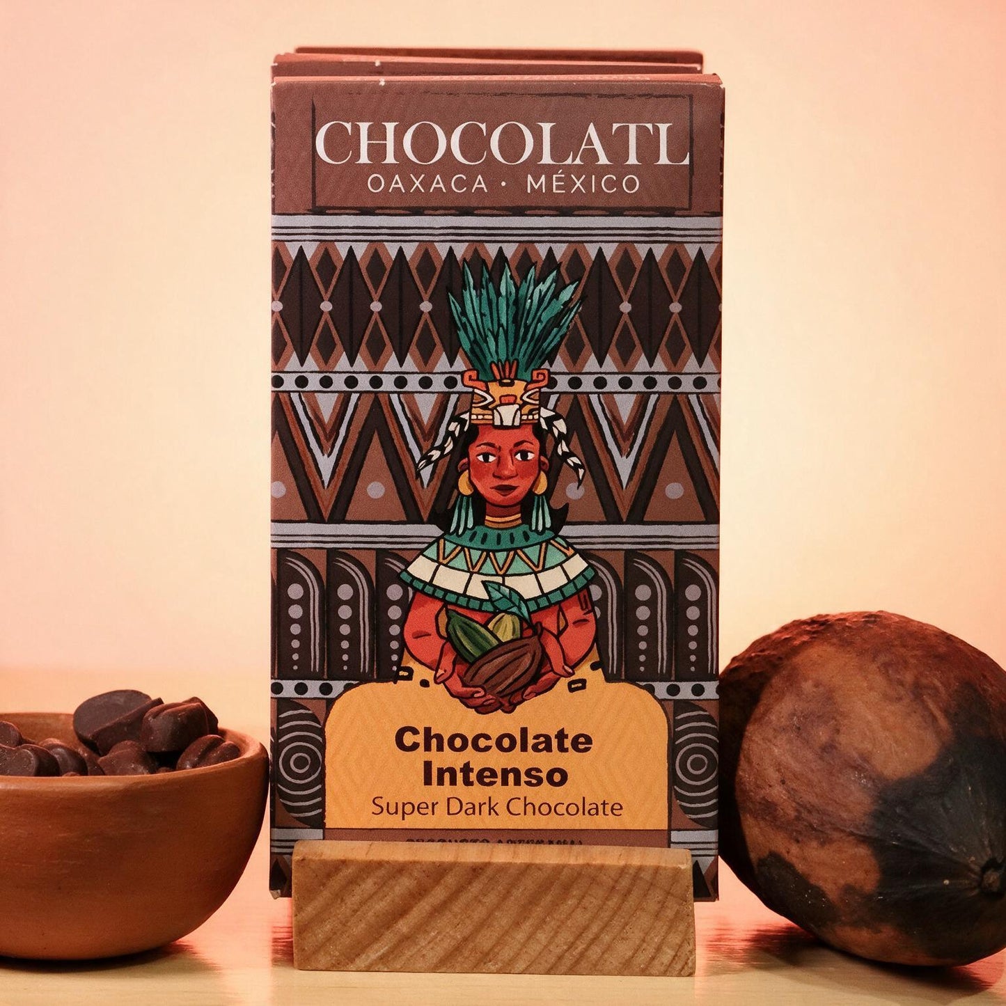 Chocolate Intenso 90% Cacao Tradicional 70g | Oaxaca