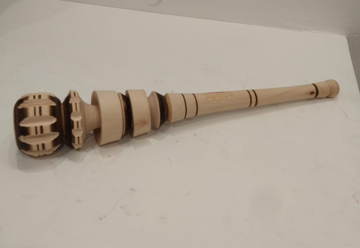 Molinillo Mexicano de Madera Pintado a Mano