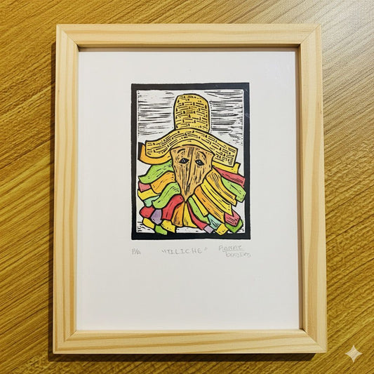 Pintura de Tiliche Pintada a Mano