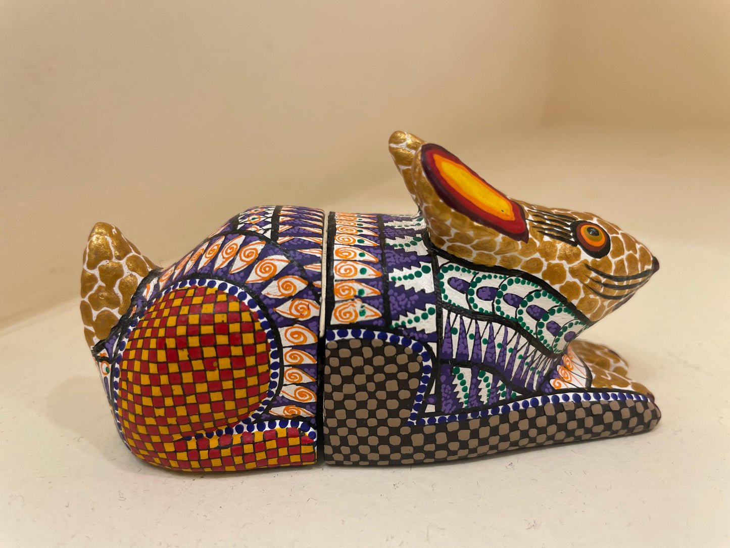 Memoria USB de alebrije 8GB en madera tallada y pintada a mano – San Martín Tilcajete Oaxaca