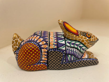 Memoria USB de alebrije 8GB en madera tallada y pintada a mano – San Martín Tilcajete Oaxaca