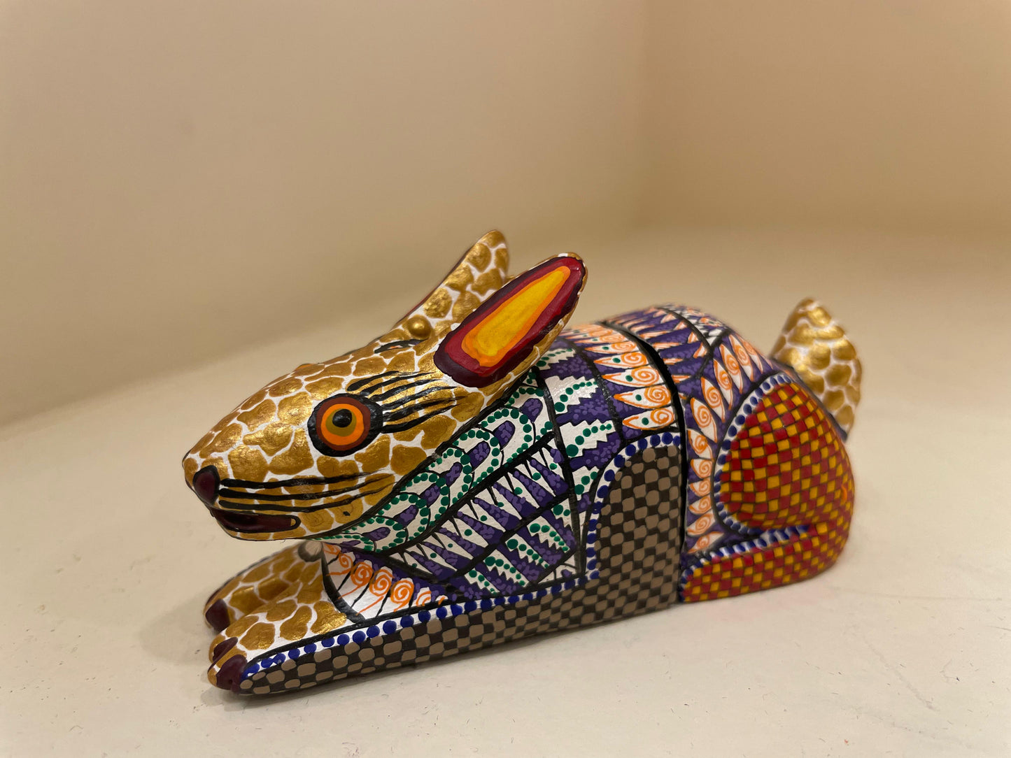 Memoria USB de alebrije 8GB en madera tallada y pintada a mano – San Martín Tilcajete Oaxaca