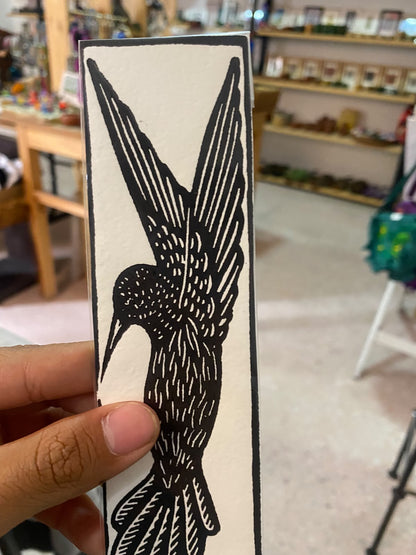 Separador de Libros con Estilo de Grabado Oaxaqueño