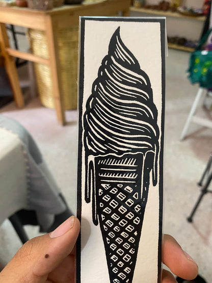 Separador de Libros con Estilo de Grabado Oaxaqueño