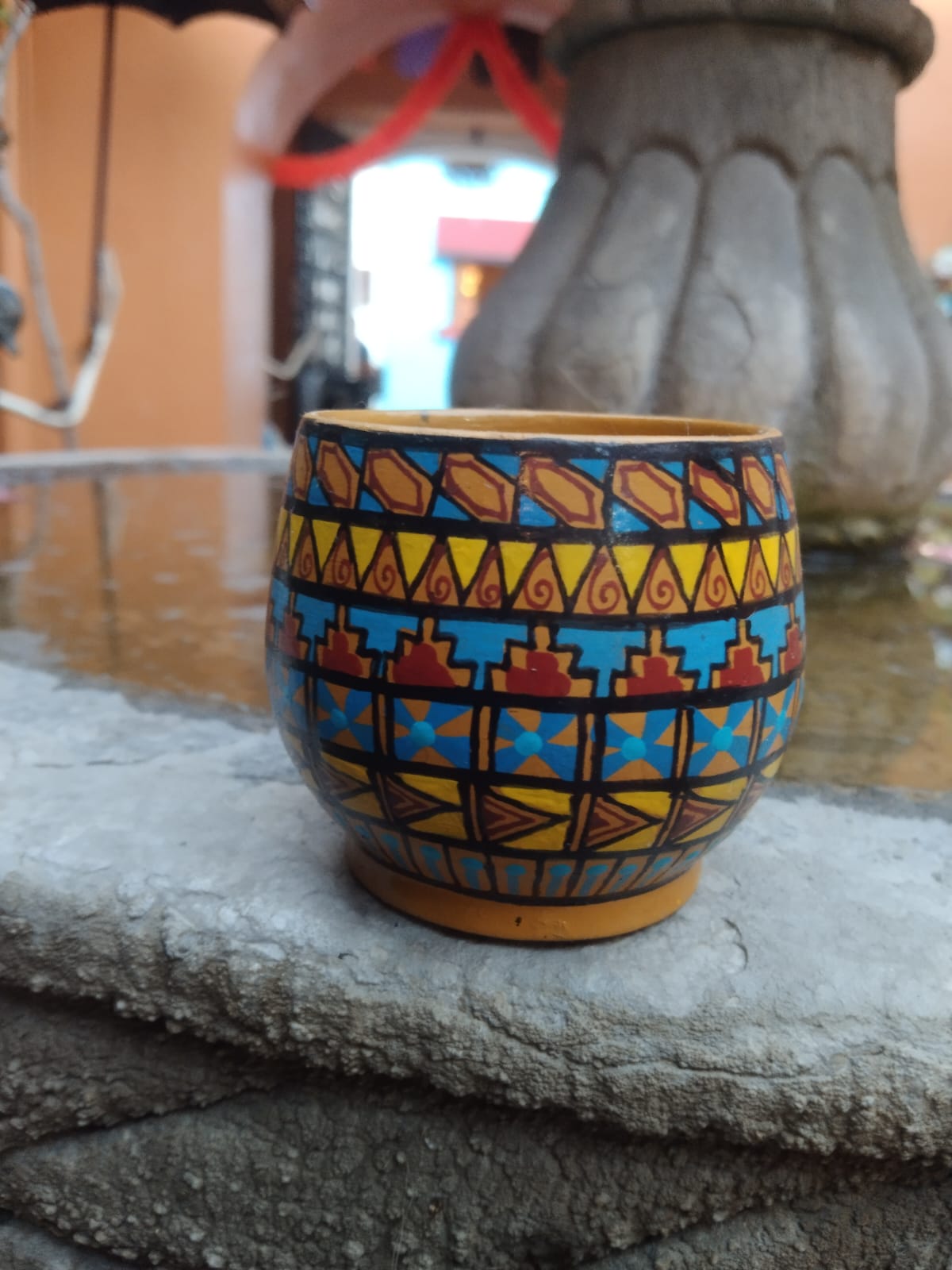 Tequilero Alebrije Artesanal Pintado a Mano