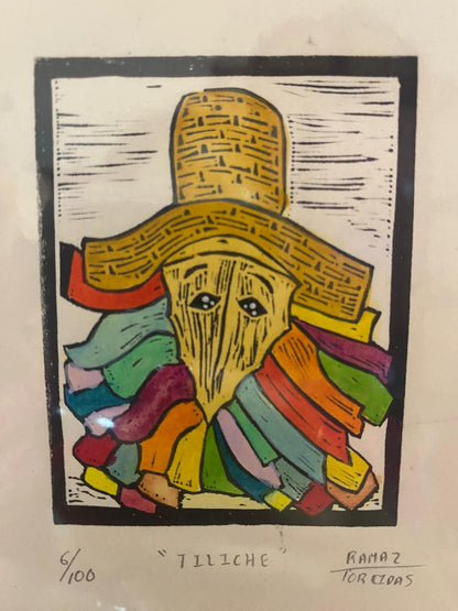 Pintura de Tiliche Pintada a Mano