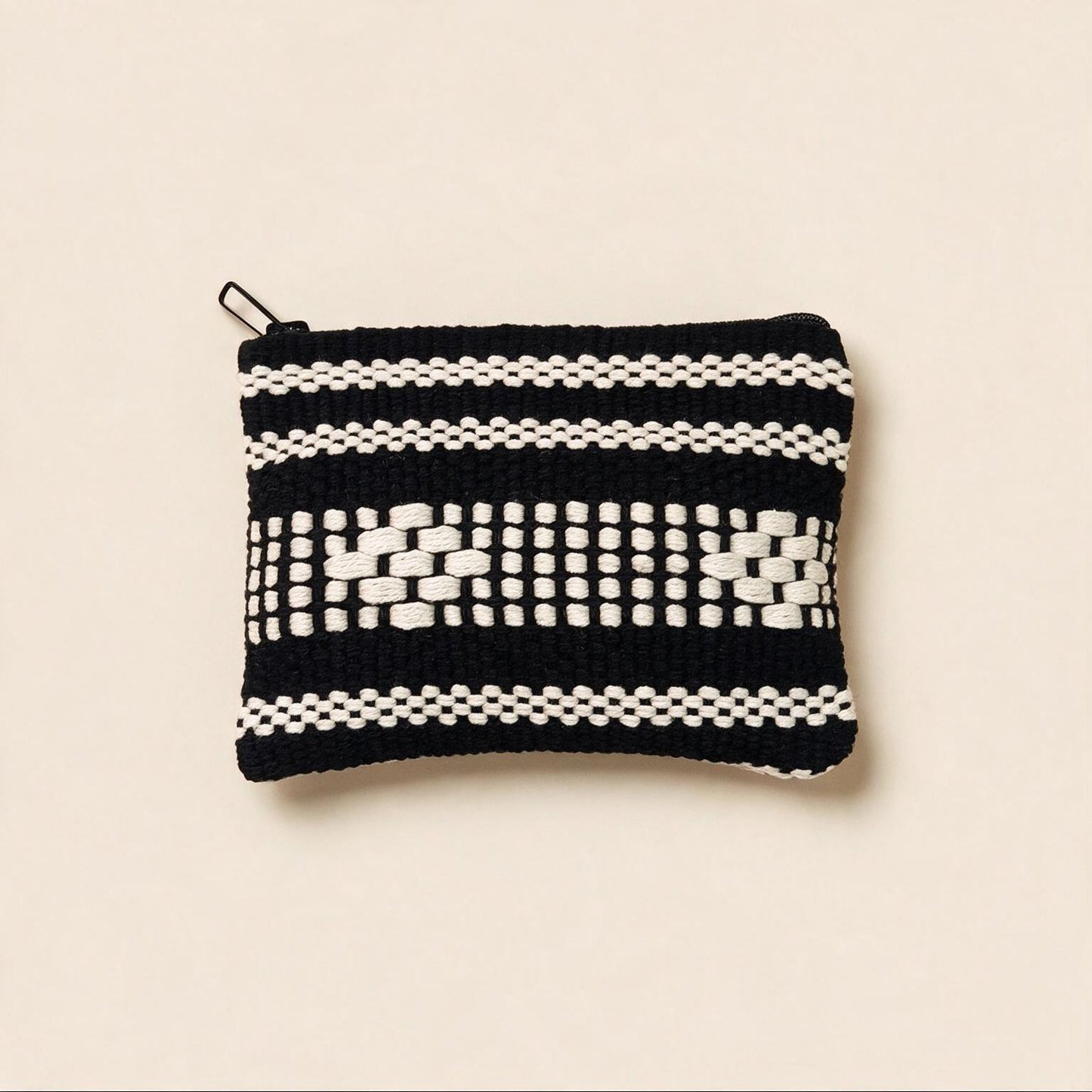 Monedero Tejido Artesanal 100% Algodón | Santo Tomás Jalieza, Artesanía Oaxaca